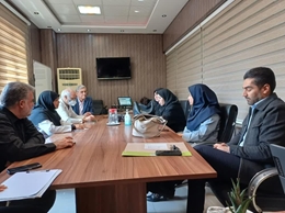 جلسه مشترک مرکز تحقیقات آلودگی هوا با مرکز تحقیقات بیماری های عفونی و گرمسیری